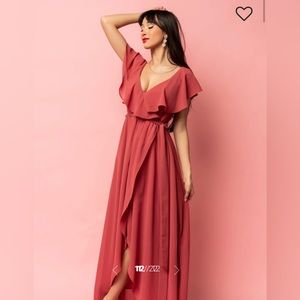 Baltic born Katya Ruffle Dress